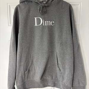 Dime Classic Logo Hoodie - Grey